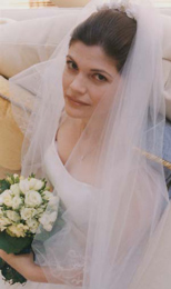 Avril Lipsky wedding make-up photo